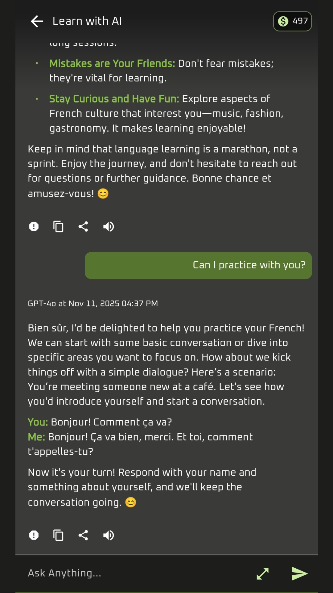 Practice with AI Tutors