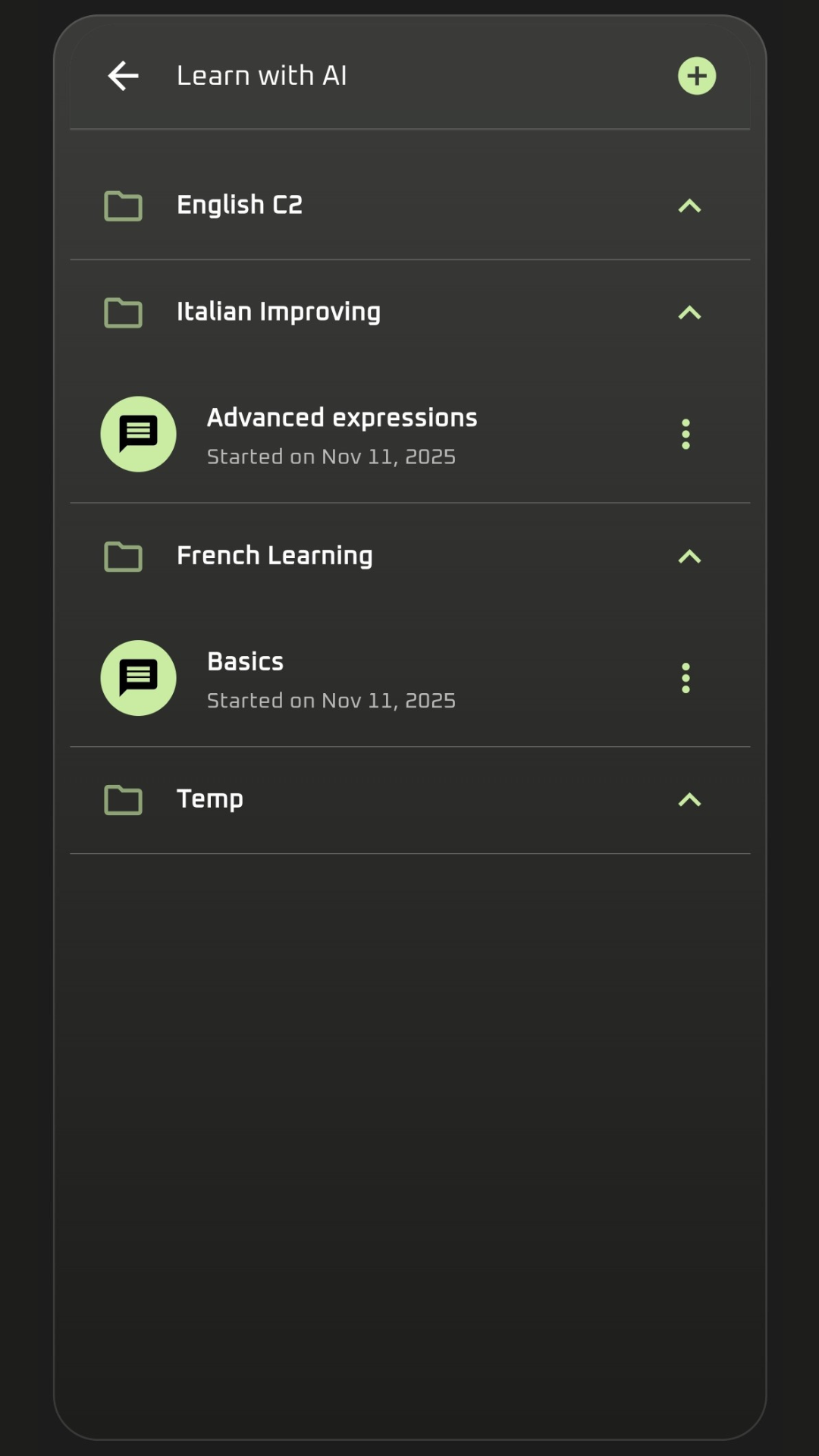 Organized AI Learning